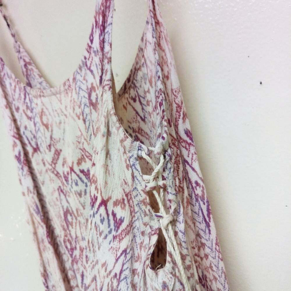 Billabong Side Tassels Multi Colored Dress - Picture 2 of 5